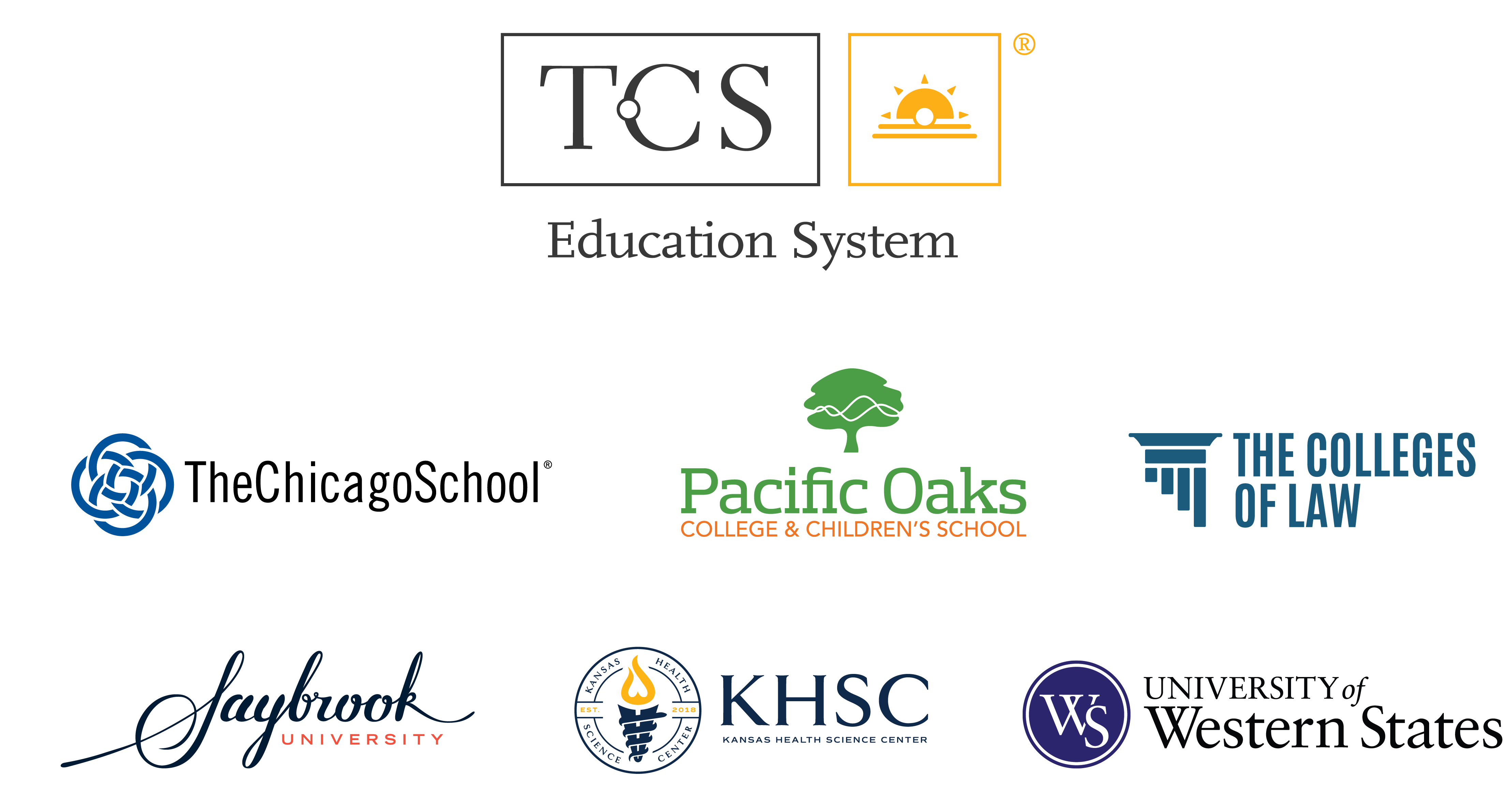 TCS Education System Logos TCS Education System Marketing